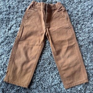 Carhartt Boys Brown Pants